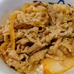 松屋 - 令和7年1月 24時間営業
牛めし並(みそ汁付) 税込430円