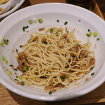 NIBOSHI MANIA - よく混ぜたハニーマスタードポークの和え玉