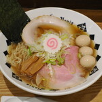 NIBOSHI MANIA - 飛魚煮干中華1100円＋うずら味玉100円