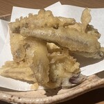 吟醸マグロ - ワカサギの天ぷら