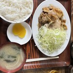 文田食堂 - にんにく焼き定食