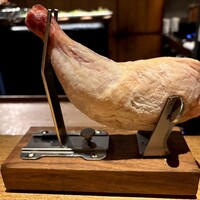 焼鳥 市松 - 鶏ももの生ハム