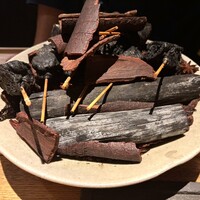 焼鳥 市松 - ほろほろ鳥の炭衣焼き