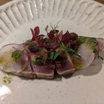 料理屋fan - 九州産ヨコワのカルパッチョ