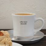 coffee house takizawake - カフェラテ（650円） オーツミルク変更（100円）