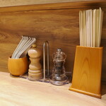 麺庵 利休 - 卓上アイテム