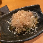 並木橋なかむら - じゃこ葱豆腐...これ本当に絶品なんです〜