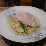 麺庵 利休 - しじみの冷たいつけそば