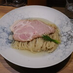 麺庵 利休 - しじみの冷たいつけそば 1200円