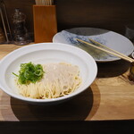 麺庵 利休 - 真鯛の和え玉着