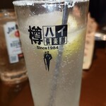 はしごや 楽 - 塩レモンサワー