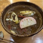 たかい - 濃厚カレーうどん　熱々✨