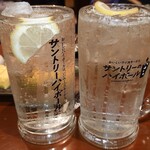 はしごや 楽 - 超炭酸メガビーンハイボール