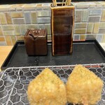 串揚げ アガルコメ。 - カマンベールチーズも良い〜！！