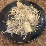 酒のみ屋 魚久 - もやしチャンプル