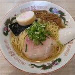 麺や二代目 夜来香 - 焼きアゴとカツオノーマル：８００円（税込）【２０２５年１月撮影】