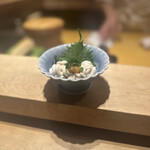 権八 SUSHI 渋谷 - 白子のポン酢和え