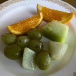 ブッフェ・ダイニング オーシャンテラス(ヨコハマ グランド インターコンチネンタル ホテル) - オレンジ・シャインマスカット・メロン