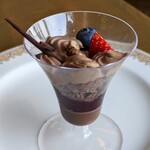 ブッフェ・ダイニング オーシャンテラス(ヨコハマ グランド インターコンチネンタル ホテル) - チョコレートパフェ