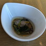 ブッフェ・ダイニング オーシャンテラス(ヨコハマ グランド インターコンチネンタル ホテル) - 牡蠣のコンフィ仕立て 有馬山椒風味