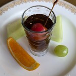 ブッフェ・ダイニング オーシャンテラス(ヨコハマ グランド インターコンチネンタル ホテル) - 広島コーラのゼリー