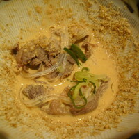 銀座しゃぶ通 - お肉はごまだれで