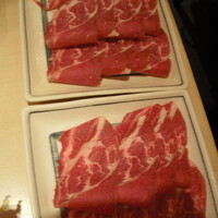 銀座しゃぶ通 - 牛ロース