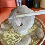 マルトクラーメン - 薄切りの豚バラチャーシュー