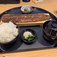 うなぎ四代目菊川 中洲春吉店 - 蒲焼き一本定食税込5,700円