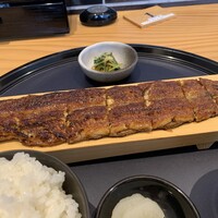 うなぎ四代目菊川 中洲春吉店 - 蒲焼き一本定食税込5,700円