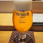 鮨 しゅんぺい - 生ビール
