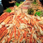 海鮮ブッフェダイニング 銀座八芳 - タラバ　ズワイ