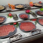 海鮮ブッフェダイニング 銀座八芳 - 和牛