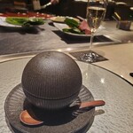 鉄板焼 ステーキ 北野坂 - 可愛い器にわくわく