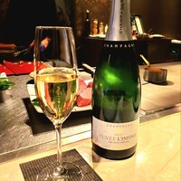 鉄板焼 ステーキ 北野坂 - 本日のシャンパン