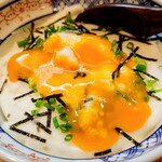 居食屋 侍々 - 侍々のＴＫＧ・フルムーン（黄身を崩した瞬間）