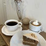 喫茶tton - ゴッドファーザー大女将selectのアフタヌーンティーセットです