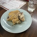 新珍味 - 蒸し鶏　めちゃくちゃうまい