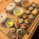 手鞠鮨と日本茶 宗田 - 平日限定宗田セット