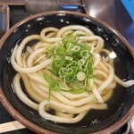 セルフうどん やま - 料理写真:かけうどん小（1玉）＋いか天
260円＋180円