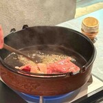 日本焼肉はせ川 別亭 - すき焼き２