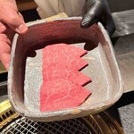 日本焼肉はせ川 別亭 - 松阪牛シャトーブリアン１