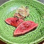 日本焼肉はせ川 別亭 - 松阪牛とうがらし叩き４