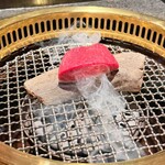 日本焼肉はせ川 別亭 - 松阪牛とうがらし叩き１