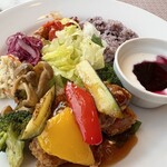 デニーズ - 料理写真:揚げた野菜も美味しいよねー！