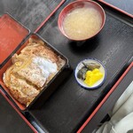 月山軒 - かつ丼