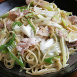 Salt Yakisoba (stir-fried noodles)