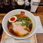 麺処 天川 - 味玉醤油らあめんセット