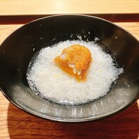 波濤 - カラスミの蓮根餅