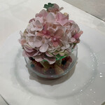 軽井沢ホテルブレストンコート - デザート 　リュパーブとベリーのマリアージュ お花のクロッシュと共に